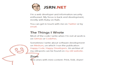 Desktop Screenshot of jsrn.net